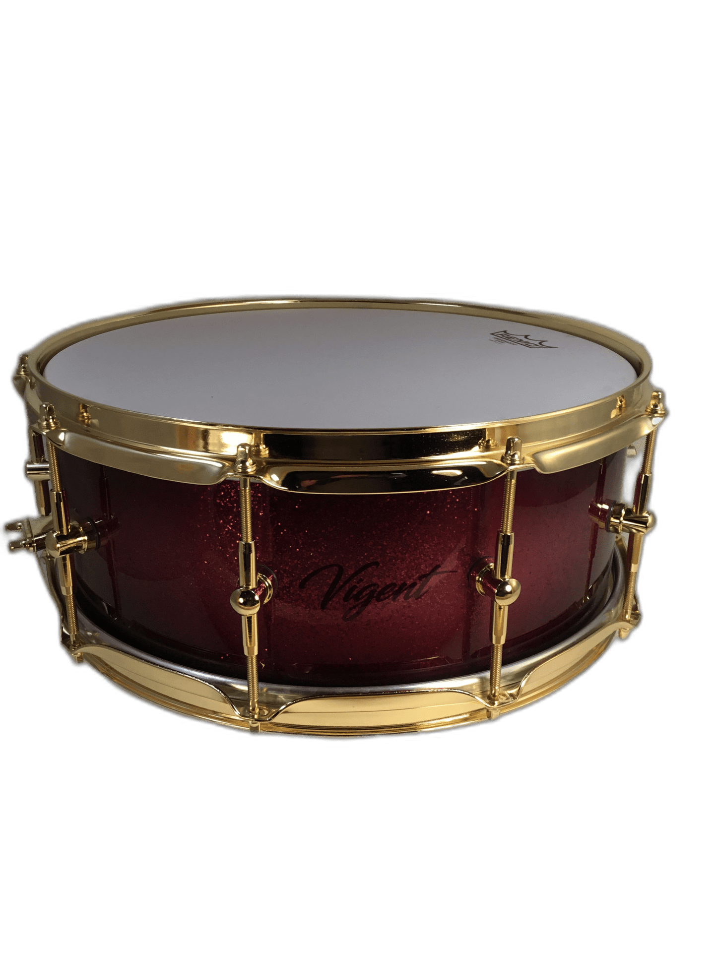 Vigent Drums 5.5x14 Purple Fade Maple Snare - Vigent Drums