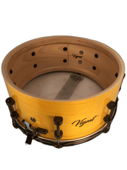 Vigent Drums 6.5x14 Yellow Maple Snare - Vigent Drums